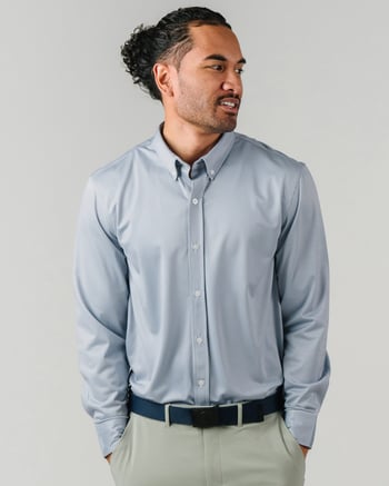 Men's Blue Stripe Sugar Hill Buttondown Shirt
