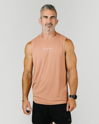 Men's Cocoa Sinfully Soft Muscle Tank