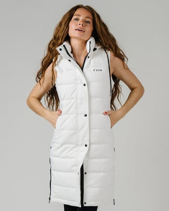 White St. Anton Puffy Vest