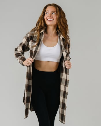 Brown Taggart Shirt Jacket    