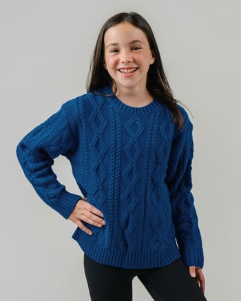 Girls' Blue Nala Sweater    