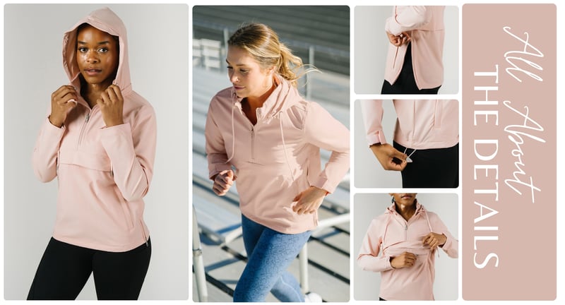 Pink Quinlan Windbreaker-1